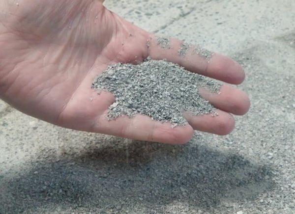 concrete chips